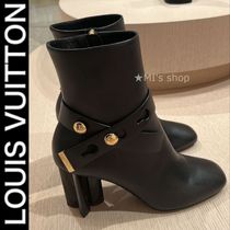 【モノグラムフラワーヒール♪】LouisVuitton アンクルブーツ