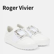 【Roger Vivier】Viv' Golf スニーカー ホワイト 装飾付き