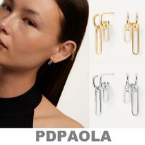 【New!】限定◆PDPAOLA 2連フープ風 マルチリングピアス◆全2色