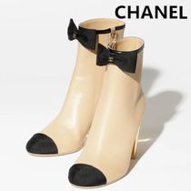 【リボン付きブーツ♡】CHANEL　ショート ブーツ☆