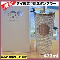 【タイ限定品】500店舗記念ラインストーン タンブラー☆化粧箱付