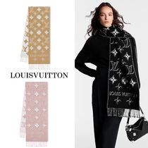 モノグラム*LOUISVUITTON*LVエッセンシャルシャインマフラー