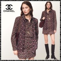 ◆24B◆新作◆送料込♪【CHANEL】ドレス 花柄デザイン P78009