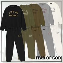 上下セット* FEAR OF GOD Essentials  ロゴ 長袖Tシャツ＋パンツ