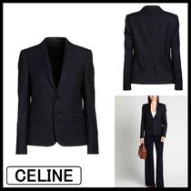 【CELINE】テーラードジャケット ミッドナイトブルー