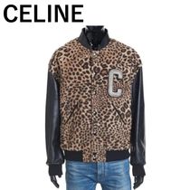 CELINE セリーヌ レオパード＆ラムスキン テディジャケット