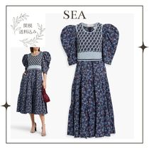 【Sea NEW YORK】フローラルプリントミディワンピース