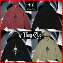 ★韓国大人気ブランド★THUG CLUB ☆ PEACE STUD HOODIE★追跡可