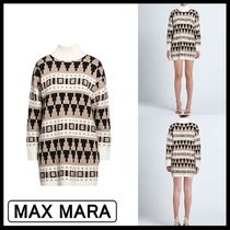 【MAX MARA】ミニワンピース・ドレス ドーブグレー