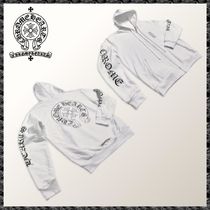 ◆送料込♪【CHROME HEARTS】Plus クロス ジップ パーカー 白