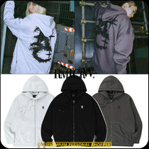 [ROMANTIC CROWN]★24FW★韓国人気★SPOUT LOGO ZIP UP HOODIE