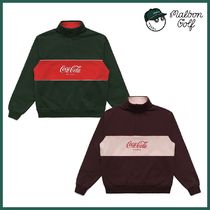 ★MALBON Golf X COCA-COLA★1/4 ZIP MTM★2カラー★ゴルフ