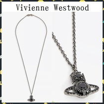 【国内送】Vivienne Westwood★ガンメタ＆ブラックネックレス