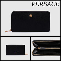 【関税込】◆VERSACE ヴェルサーチェ◆メデューサ ジップ 長財布