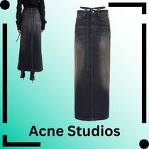 新作　Acne Studios♦タリアデニムマキシスカート