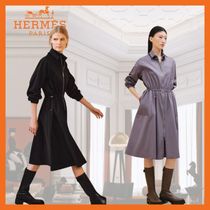 シンプルでおしゃれ♪【HERMES】 Elastic ドレス 2色