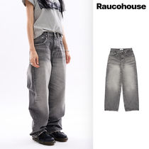 【Raucohouse】Awesome vintage grey denim pants