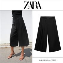 ZARA - PLEATED CULOTTES/ キュロット パンツ