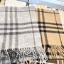 Burberry マフラー・ストール 【BURBERRY】MU 168x28 GIANT CHECK WOOL SCARF(6)