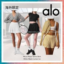 【ALO Yoga】Micro Plisse Tennis Skirt 海外限定