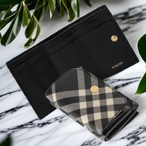 関税込送料無料【BURBERRY】バーバリー チェック ミニ財布