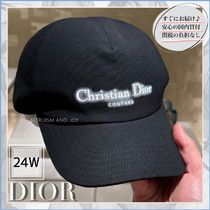 【にじみ加工がお洒落♪】DIOR Christian Dior Couture キャップ