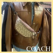 【COACH】ウォレン ミニ ベルト バッグ シグネチャー ジャガード