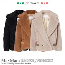 Max Mara◆RADICE◆テディベア バイカー ジャケット