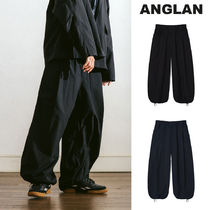 【ANGLAN】24FW★ [AG] Decent Pocket Deep Tuck Wide Pants