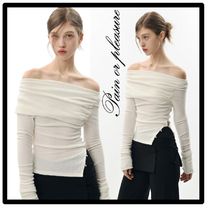 ★TWICE サナ着用★関税込★PAIN OR PLEASURE★OFF-SHOULDER TOP