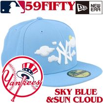 【海外限定】New Era 59FIFTY New York Yankees Sky Blue&Cloud