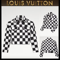 Louis Vuitton クロップダミエデニムジャケット