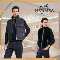 【リバーシブルで使い分け☆】HERMES ベスト ジャケット