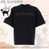 JIL SANDER Black Cotton T-Shirt