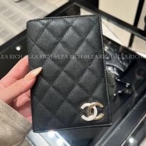 【希少◆ロゴにも注目♪】CHANEL パスポートケース CCロゴ