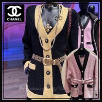 【バイカラーがオシャレ♡】CHANEL カーディガン