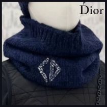 国内発送【ソフトで暖かいウール】Dior キッズ ネックウォーマー