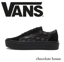 VANS◆ヴァンズ OLD SKOOL CHKY CHKY V36CF CHKY LPD BLACK/LPD