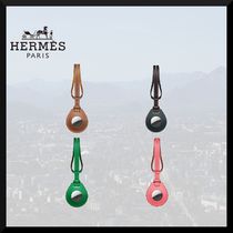 【４色展開】【Hermes】Apple AirTag Hermes バッグチャーム