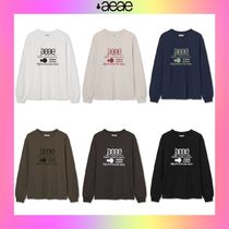 【AEAE】韓国人気★WEB LOGO L/S (男女共用)