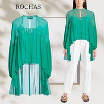 【ROCHAS】関税込■シルクトップス