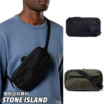 STONE ISLAND ロゴ Nylon Metal ポーチバッグ 関税送料無料