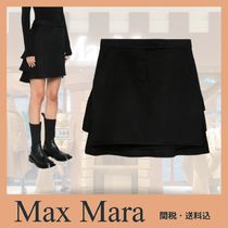 早い者勝ち☆新作【MaxMara】キャメル生地のショートスカート