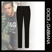 DOLCE&GABBANA ストレッチツイル テーラードパンツ