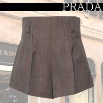 関税込★VIP価格【PRADA】ピンストライプ ショーツ