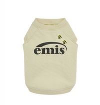 【EMIS】[PET] FOOT PRINTED SWEAT SHIRT-CREAM