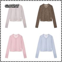 《GLOWNY》 HOUSE BUTTON CARDIGAN