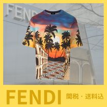 新作☆【FENDI】サマーローマTシャツ