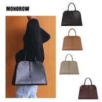 MONOROW(モノロウ) トートバッグ [MONOROW]  BLANC LARGE トートバッグ ☆送料込☆