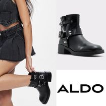 ALDO*バックル*本革レザー*ライダーブーツ/アンクルブーツ